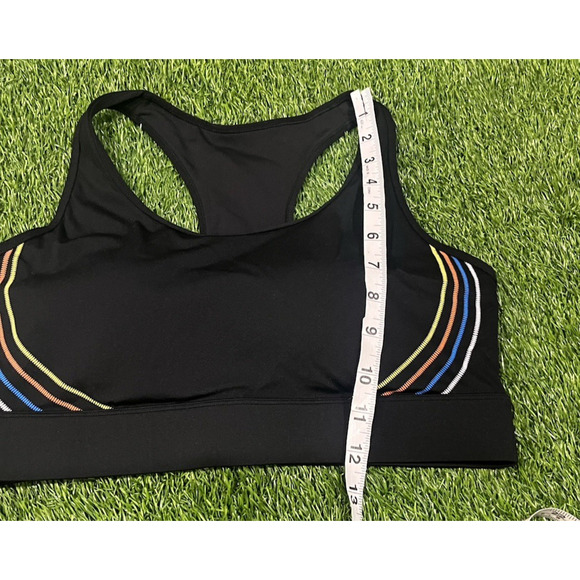Zyia Lot Of 4 Sports BrasHigh Impact Racerback Black SZ Small - Picture 5 of 14